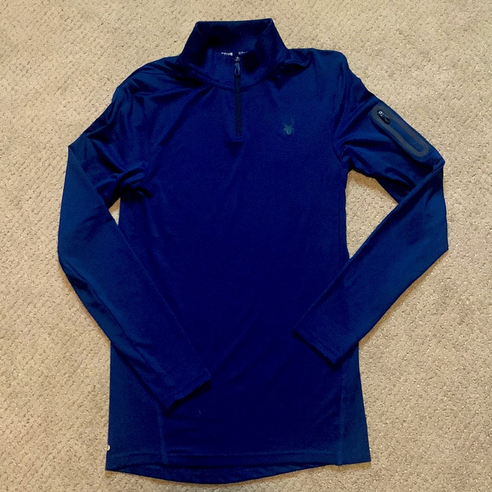 Mens Spyder Active Quarter Zip